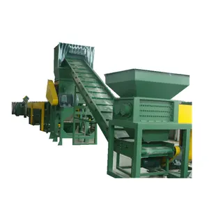 Professional Manufacture Waste Pp Pe Film Used Hdpe Washing Recycling Machine Production Line