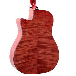 กีตาร์โปร่งไม้เมเปิ้ล6สาย36นิ้วกีต้าร์อะคูสติกสำหรับเดินทางขนาดเล็กจากโรงงานผู้ผลิตจีนรองรับการปรับแต่ง - Product Image 5