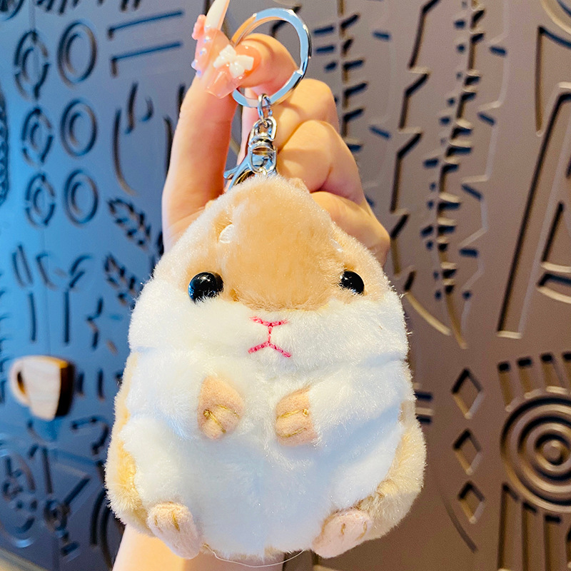 新品タグ付き　希少　レア　PICNIC WORLD　ハムスター　キーホルダー キーホルダー 刺繍 動物 アニマル チャーム 刺繍キーホルダー