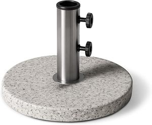 <strong>Parasol</strong> <strong>Base</strong> Stand <strong>Heavy</strong> <strong>Duty</strong> Granite Patio Umbrella Holder for Garden Outdoor Furniture Canopy Gazebo Awning-Weather Resistant - Product Image 1