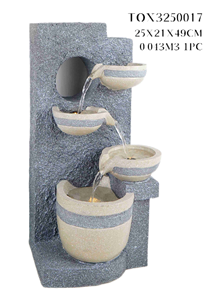 <span class=keywords><strong>Fontaine</strong></span> <span class=keywords><strong>solaire</strong></span> en polyrésine antique de luxe, faite à la main, pour mur, jardin, décoration extérieure - Product Image 1