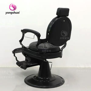 Modern Erkek Kuaför Koltuğu, <span class=keywords><strong>Salon</strong></span> Şekillendirme Berber Dükkanı Saç Salonu Koltuğu, Metal Malzemeli Güzellik Kuaför Koltuğu - Product Image 5