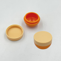 Botol Lip Film 3g Custom, Tube Lip Glaze Clamshell, Warna Sesuai Pesanan, Botol Kosmetik Plastik Mini Kosong, Wadah Krim