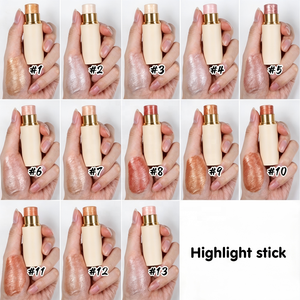 Barra <span class=keywords><strong>de</strong></span> Maquillaje <span class=keywords><strong>de</strong></span> 13 Colores <span class=keywords><strong>de</strong></span> Marca Privada, Larga Duración, Logotipo Personalizado, Resistente al Agua, <span class=keywords><strong>Contorno</strong></span> Radiante, Barra Iluminadora <span class=keywords><strong>de</strong></span> Maquillaje <span class=keywords><strong>de</strong></span> Fábrica al por Mayor - Product Image 3