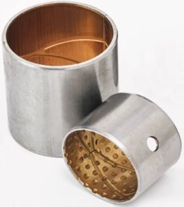 Bagues auto-lubrifiantes en bronze fritté <span class=keywords><strong>triple</strong></span> couche SF-1, roulements sans huile certifiés IATF 16949 pour la restauration - Product Image 3
