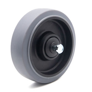 Juego de 4 ruedas clásicas de acero de alta calidad para muebles, con llave, giro de 360 grados y textura antideslizante para gabinetes de cocina - Product Image 1