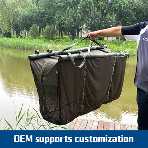 Sac de pesée flottant pour carpes, grande capacité, réfléchissant, pour la pêche de nuit, sac de transport pour spécimens de poissons - Product Image 1