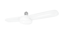 Bombilla LED E27 con Aspas de Ventilador, AC85-265V 28W, Plegable, con Control Remoto y Temporizador, Base B22/E26 para Techo