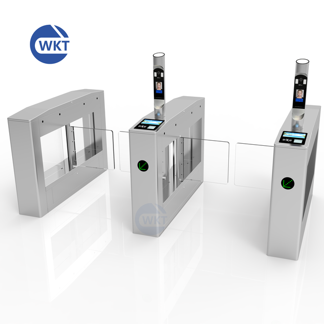 CE 13.56 MHz RFID Smart System 1D 2D/QR Code Barcode Mifared NFC Gate Systems Swing Turnstiles Speed Gate for Elevator Scenic