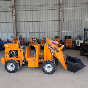 Ventes chaudes Travaux de construction Chargeuse sur pneus 800 kg 400 kg Chargeuse sur pneus Mini 25 ch Chargeuses - Product Image 5