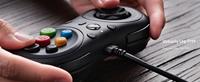 8Bit M30 2.4G Mini Gamepad Pengendali Nirkabel Game untuk Sega Genesis Mini Mega Mini 6 Tombol Tata Letak Gamepad Joystick Aksesori