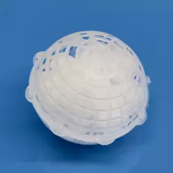 วัสดุกรองชีวภาพแบบแขวน ZY Suspension ขนาด 100 มม. ผลิตจาก PP/PE บริสุทธิ์ สำหรับระบบกรอง MBBR ในโรงงานบำบัดน้ำเสีย - Product Image 2