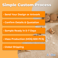 Peluche personnalisée en forme de pomme, jouet en peluche de 8 pouces, animal en peluche, plante en peluche