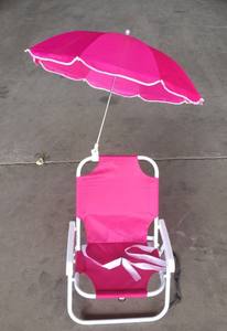 Muebles <span class=keywords><strong>de</strong></span> exterior Lovely Korean Picnic Silla <span class=keywords><strong>de</strong></span> playa plegable con paraguas para niños - Product Image 5