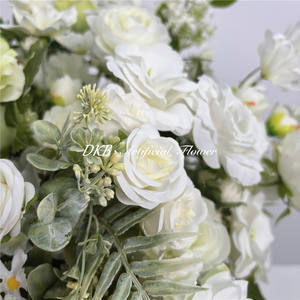 Boules de fleurs artificielles en soie réalistes DKB, centres de table pour mariage, décoration de table, grandes tailles, fête, maison, fleurs pour la fête des mères - Product Image 4
