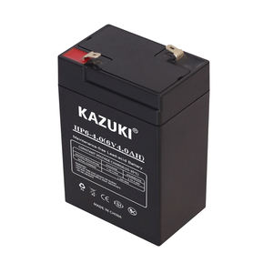 KAZUKI эффективный и энергосберегающий, OEM/ODM 6 В 4 А/ч свинцово-кислотный необслуживаемый Аккумулятор для аварийного освещения - Product Image 4