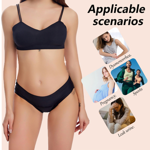 Mutandine Mestruali Riutilizzabili a 4 Strati Certificate OEKO-TEX per Donne, Impermeabili, Ecologiche e Traspiranti - Product Image 3