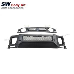 Kit de carrosserie large de Style LB en fibre de verre pour Suzuki Jimny becquet de capot de pare-chocs avant accessoires de voiture JB64 JB74 2018 + - Product Image 5