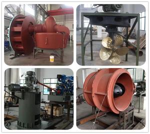 Système de propulsion marine : hélices de gouvernail, installation sur pont, propulseurs azimutaux - Product Image 3
