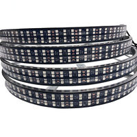Lumière de roue à quatre rangées ultra-brillante blanc pur, Kit de lumière de jante de roue, pneu voiture camion accessoires à 4 rangées Rgbw Led lumière de roue 2022