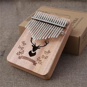 Instrumento portátil <span class=keywords><strong>de</strong></span> 17 tonos <span class=keywords><strong>de</strong></span> Venta caliente <span class=keywords><strong>de</strong></span> alta calidad para principiantes Kalimba piano <span class=keywords><strong>de</strong></span> dedo para tocar <span class=keywords><strong>de</strong></span> primera mano - Product Image 5
