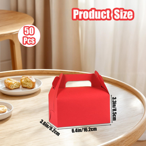 Caja de Papel para Hamburguesas Personalizada, Contenedor de Alimentos para Llevar, Caja para Nuggets de Pollo Frito Coreano, Cajas de Embalaje para Comida Rápida Biodegradables - Product Image 2