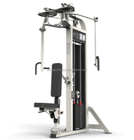 HYPER NT305 Machine de musculation professionnelle intégrée de grande taille pour pectoraux et développement dorsal, certifiée ISO9001/CE
