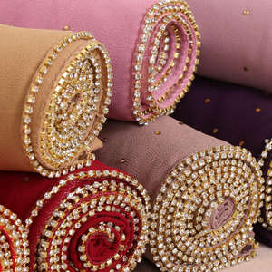 ฮิญาบของผู้หญิงระบายอากาศได้ดีผ้าโพกหัวชาติพันธุ์สีทึบปรับแต่งได้ยอดนิยมมีสไตล์ดูไบแฟชั่น - Product Image 3