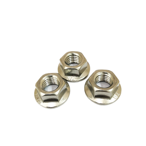 Đế Quốc thép không gỉ DIN 6923 răng cưa spinlock khóa Nut với hình lục giác đầu kẽm mạ hạt loại sản phẩm - Product Image 1