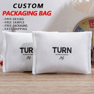 Cotton Pouch Twill Cotton Reusable Shopping Bag Eco-Friendly Pochette Bag with Custom Print Logo for Jewelry Gifts Grocery Use - Product Image 1