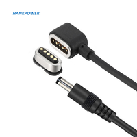Cable de carga de 5 pines para reloj inteligente, conector magnético de 5 pines, resistente al agua, de fábrica, OEM
