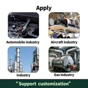 خرطوم سيليكون مطاطي مخصص بدرجة حرارة عالية لسخان المبرد التلقائي أنبوب مياه للمحرك التطبيق الصناعي - Product Image 6