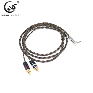Câble adaptateur audio-vidéo YIVO XSSH HIFI 3,5 mm vers 2 RCA, fil d'extension en cuivre pur OD3,8 mm <span class=keywords><strong>pour</strong></span> guitare, mixeur, haut-parleur, <span class=keywords><strong>casque</strong></span> - Product Image 3