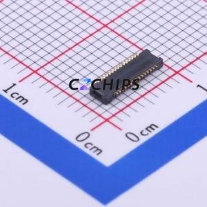 DF37NC-30DS-0.4V(51) Board-to-Board & Backplane Connector SMD,P=0.4mm Connector 0.4mm Vertical Mount 2 300mA - Product Image 2