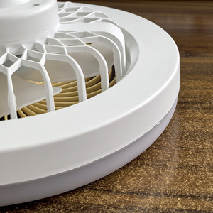 Portable 4W <b>Remote</b> Control Ceiling Fan with 30W Spiral Screw Adjustable Lamp <b>Holder</b> E27 USB/Gas Powered for Bedroom Lighting - Product Image 4