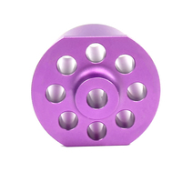 Pièce tournée en acier inoxydable de haute précision, accessoire pour caméra, pièces métalliques usinées CNC anodisées