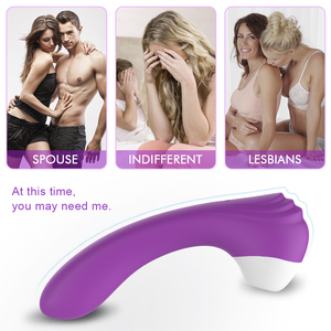 S-HANDE Massaggiatore Vaginale in Silicone, Stimolatore per Punto G, Clitoride e Capezzoli, <span class=keywords><strong>Vibratore</strong></span> Succhiante per Donne - Product Image 2