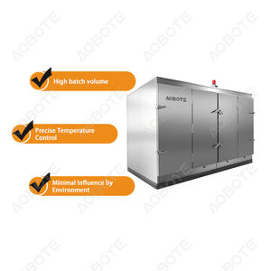 Four de séchage industriel à <span class=keywords><strong>pompe</strong></span> à <span class=keywords><strong>chaleur</strong></span> automatique à 52 plateaux, 900 kg, contrôlé par PLC, haute efficacité, circulation uniforme de l'air, pour fruits - Product Image 2