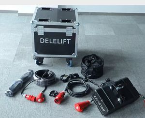 500 किलोग्राम उठाने के चरण उपकरण वायरलेस इलेक्ट्रिक चेन, फेस्ट केस के साथ संगीत के लिए डबल ब्रेक स्टेज लिफ्ट - Product Image 3