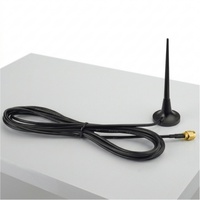Antenne à succion miniature 4G/3G 10CM GSM GPRS omnidirectionnelle à gain élevé 7dBi pour module sans fil, distributeur automatique, publicité