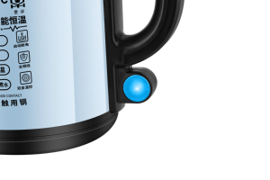 กาต้มน้ำไฟฟ้า กาต้มน้ำในครัวเรือน ปิดอัตโนมัติ ฉนวนกันความร้อน หอพัก อุณหภูมิคงที่ กาต้มน้ำไฟฟ้าสแตนเลส - Product Image 3