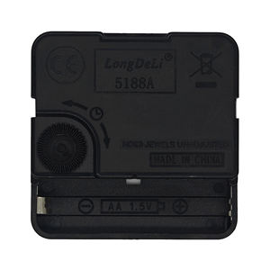 龙德利高品质5188A-M6石英钟机芯步进机芯长轴静音DIY钟表指针壁挂式 - Product Image 2