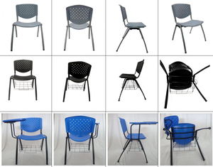 Silla Escolar <span class=keywords><strong>de</strong></span> Plástico Apilable <span class=keywords><strong>de</strong></span> Alta Calidad para Aula, Económica, para Estudiantes <span class=keywords><strong>de</strong></span> Secundaria, con Tablero <span class=keywords><strong>de</strong></span> Escritura - Product Image 6