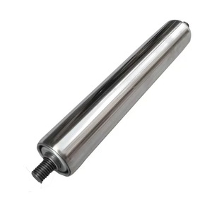 Pemasok Tiongkok sistem rol konveyor bermotor Pertambangan 80MM rol konveyor gravitasi tugas ringan baja berlapis seng Dia - Product Image 6