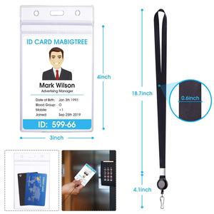 Lanière personnalisée en polyester avec logo imprimé par sublimation, porte-<span class=keywords><strong>badge</strong></span> et porte-téléphone, avec enrouleur de <span class=keywords><strong>badge</strong></span>, vente en gros - Product Image 3