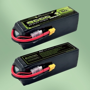 แบตเตอรี่ LiCoO2 6S 22.2V 9000mAh 50C รองรับการคายประจุต่อเนื่องสูง พร้อมหัวต่อ XT60 น้ำหนัก 1000 กรัม สำหรับจ่ายไฟ โดรน UAV สำหรับงานอุตสาหกรรมและการทำแผนที่ - Product Image 5