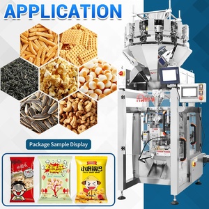 Machine d'emballage automatique de sacs d'emballage de haute précision pour l'emballage de sachets en aluminium/film de chips croustillantes pour aliments feuilletés frites - Product Image 2
