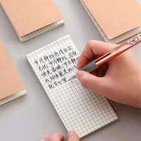 Individuelles A5/A6 Notizbuch aus braunem Kraftpapier mit weichem Ledereinband, Fadenheftung im Hardcover-Stil, Mini-Taschennotizbuch