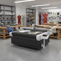 Machine de découpe CNC pour la découpe de foulards en soie, de cheongsams, etc., prend en charge l'importation de motifs.