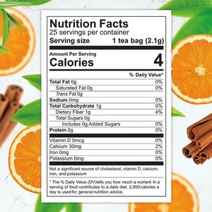 Poudre de thé vert détox amincissante à base de plantes, marque privée OEM, pour adultes, faible en gras, en bouteille, soutient la perte de poids, emballage personnalisé - Product Image 2